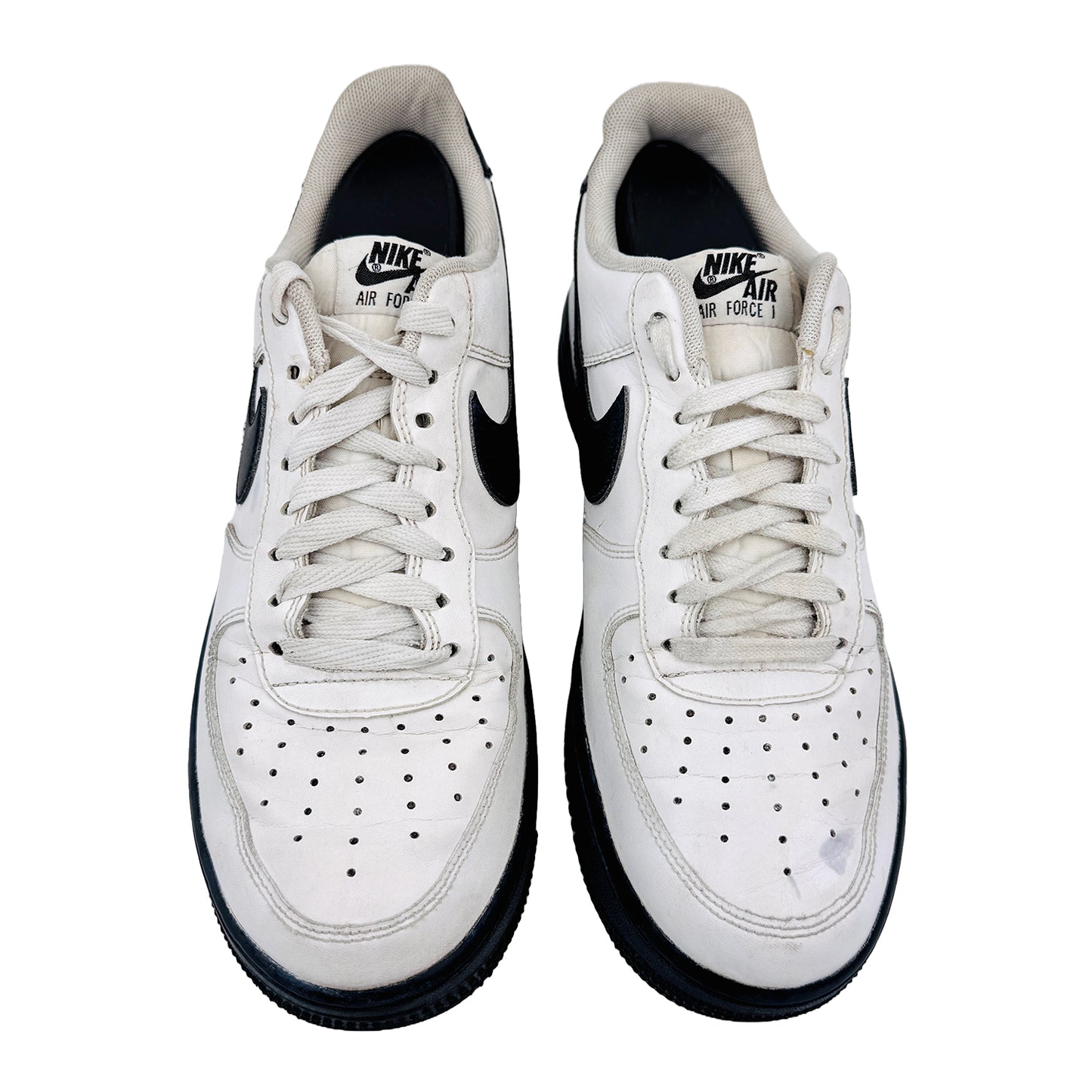 Nike Air Force 1 Low White Black Shoes (Size 41/41.5) - CK7663-101