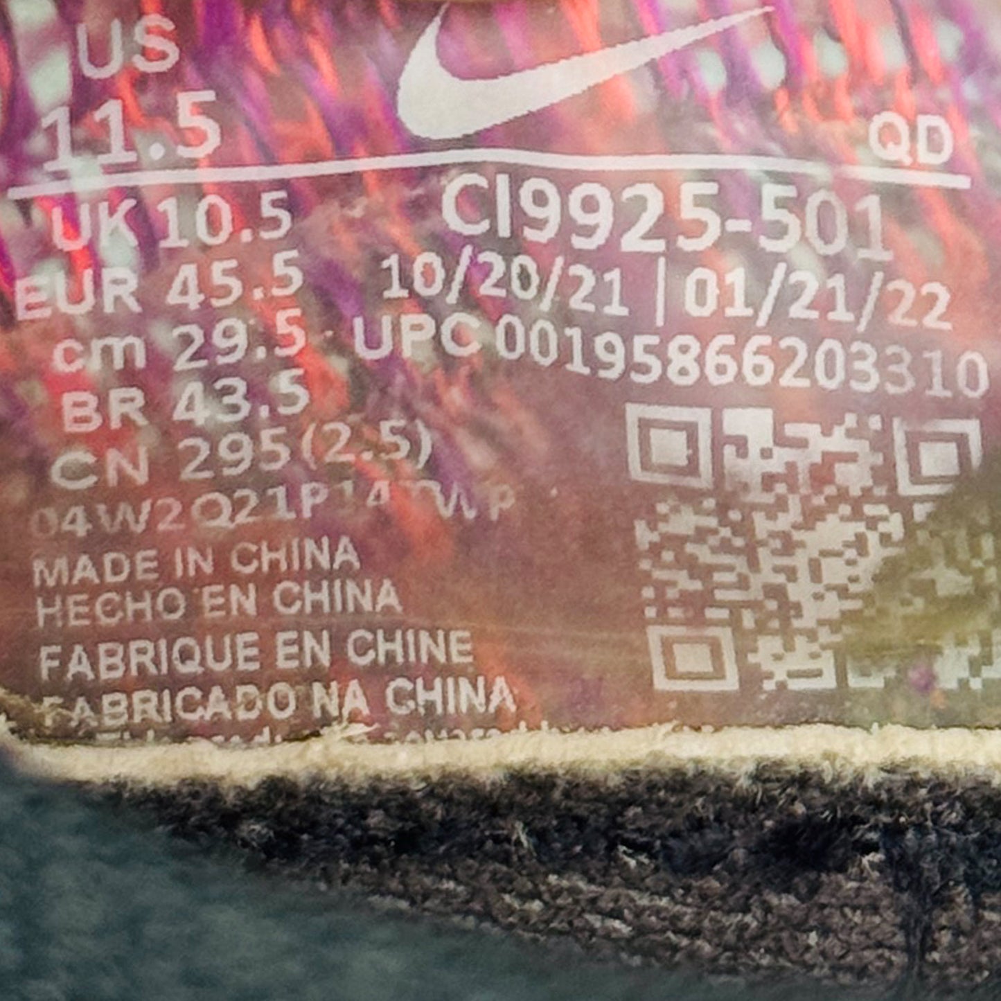 Nike Air Zoom Alphafly Next% Shoes (Size 45.5) - CI9925-501