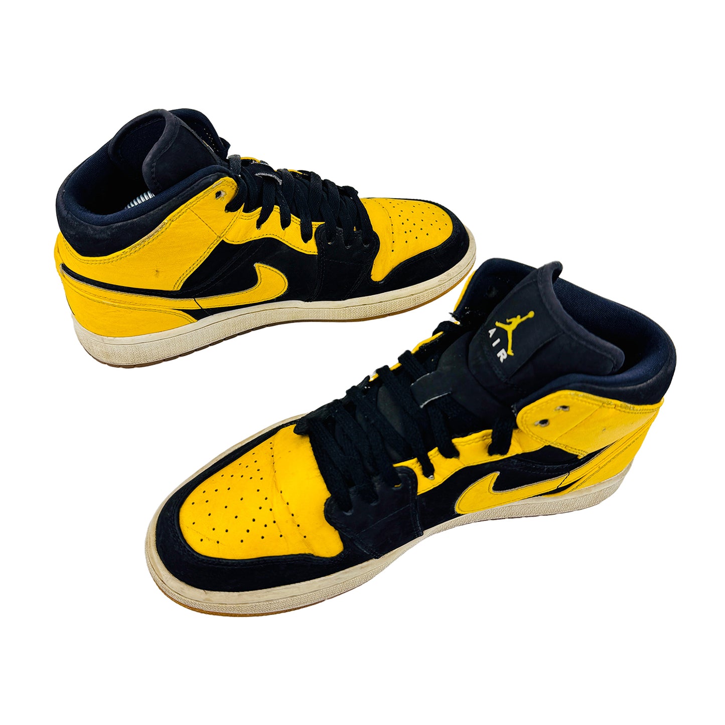 Nike Jordan 1 Retro Mid New Love 2017 Shoes (Size 42.5) - 554724-035