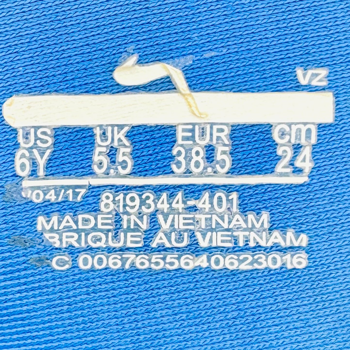 Nike Kawa Adjustable Slides (Size 38.5) - 819344-401