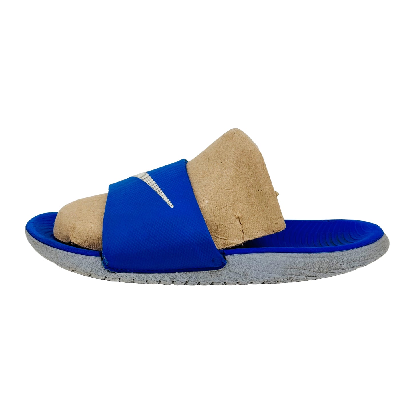 Nike Kawa Blue Slides (Size 36/37) - 819352-400
