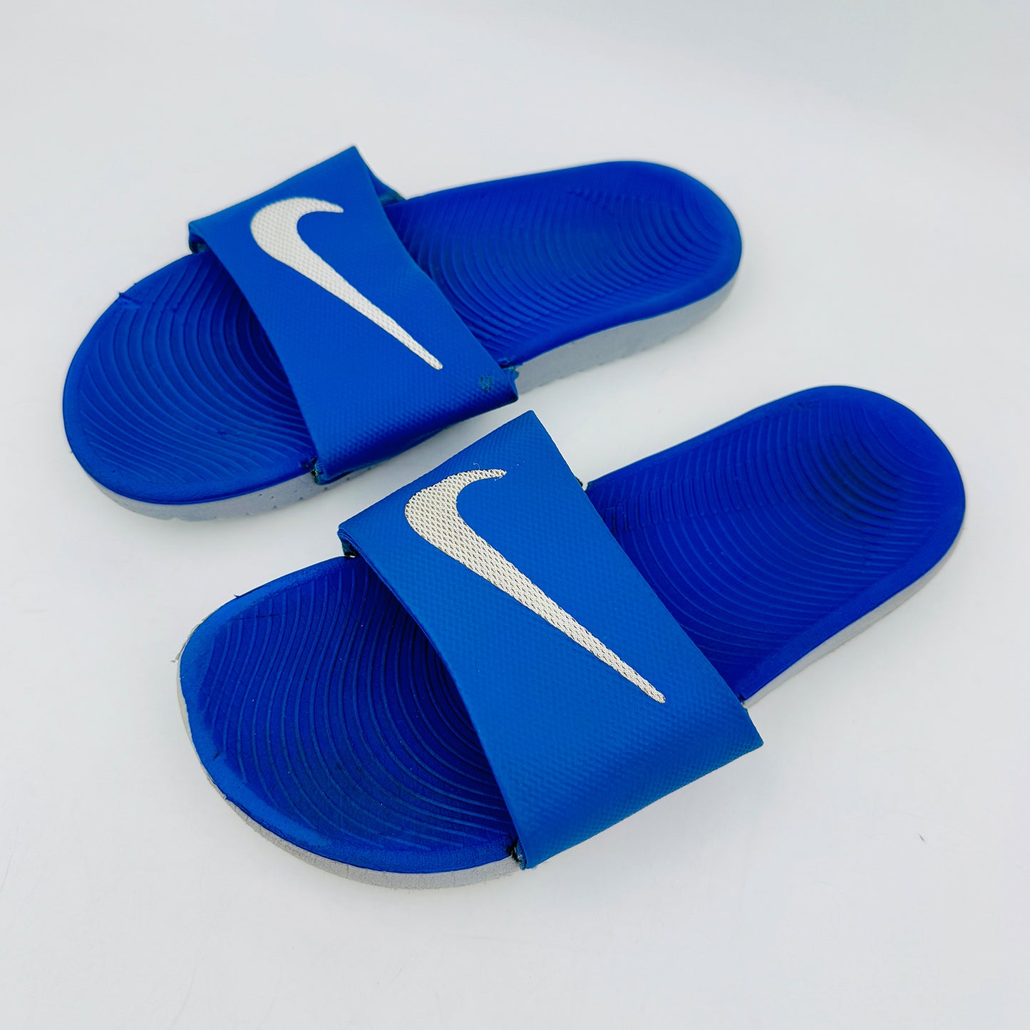 Nike Kawa Blue Slides (Size 36/37) - 819352-400