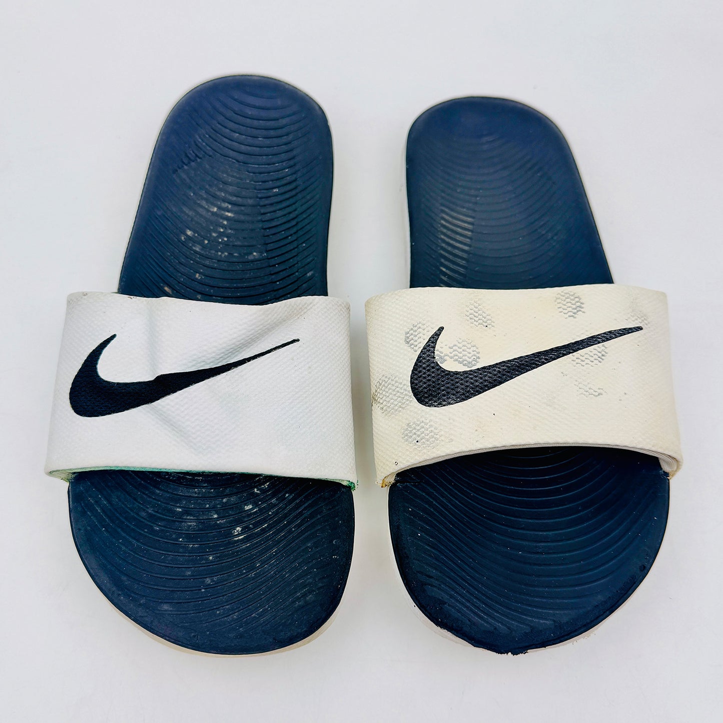 Nike Kawa White Slides (Size 36/37) - 819352-100