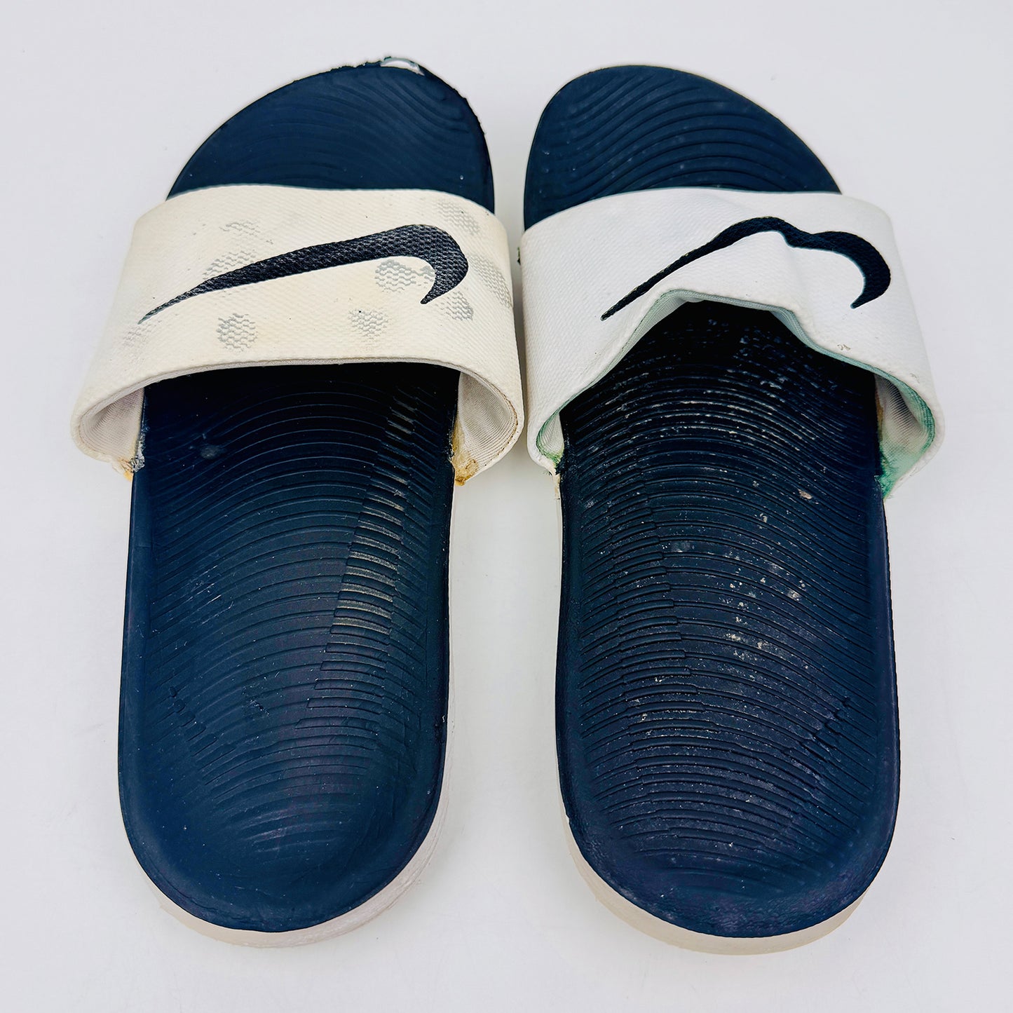 Nike Kawa White Slides (Size 36/37) - 819352-100
