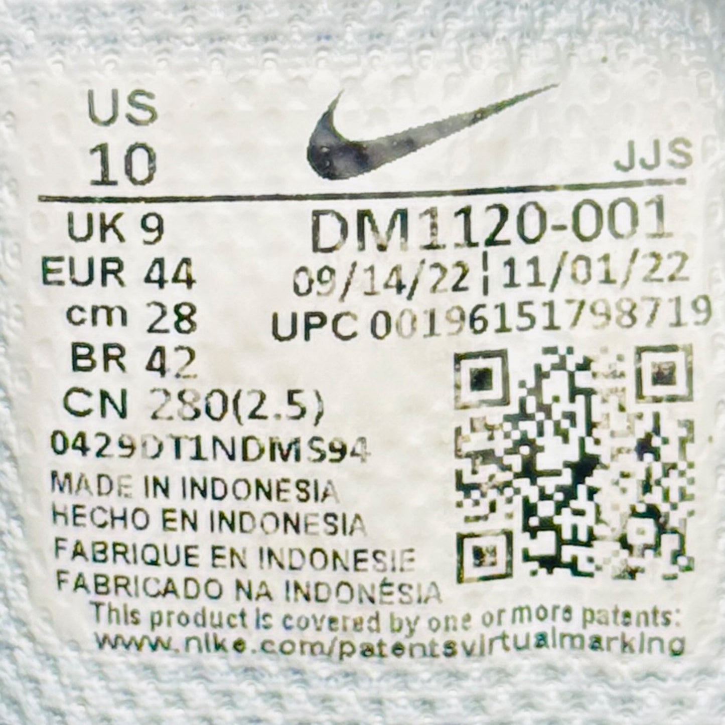 Nike Legend Essential 3 Next Nature Shoes (Size 44) - DM1120-001