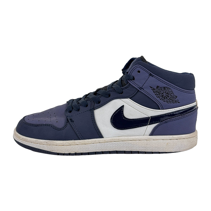 Jordan 'men's air 1 mid obsidian sanded purple hotsell