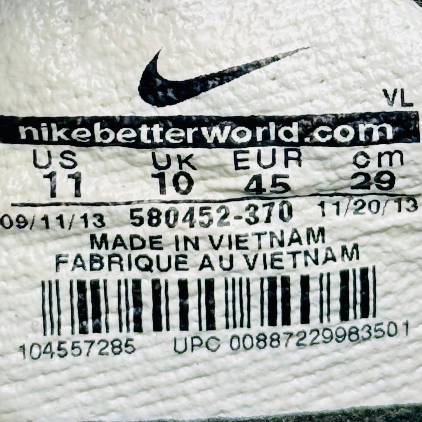 Nike Men's Davinho IC Indoor Shoes (Size 45) - 580452-370