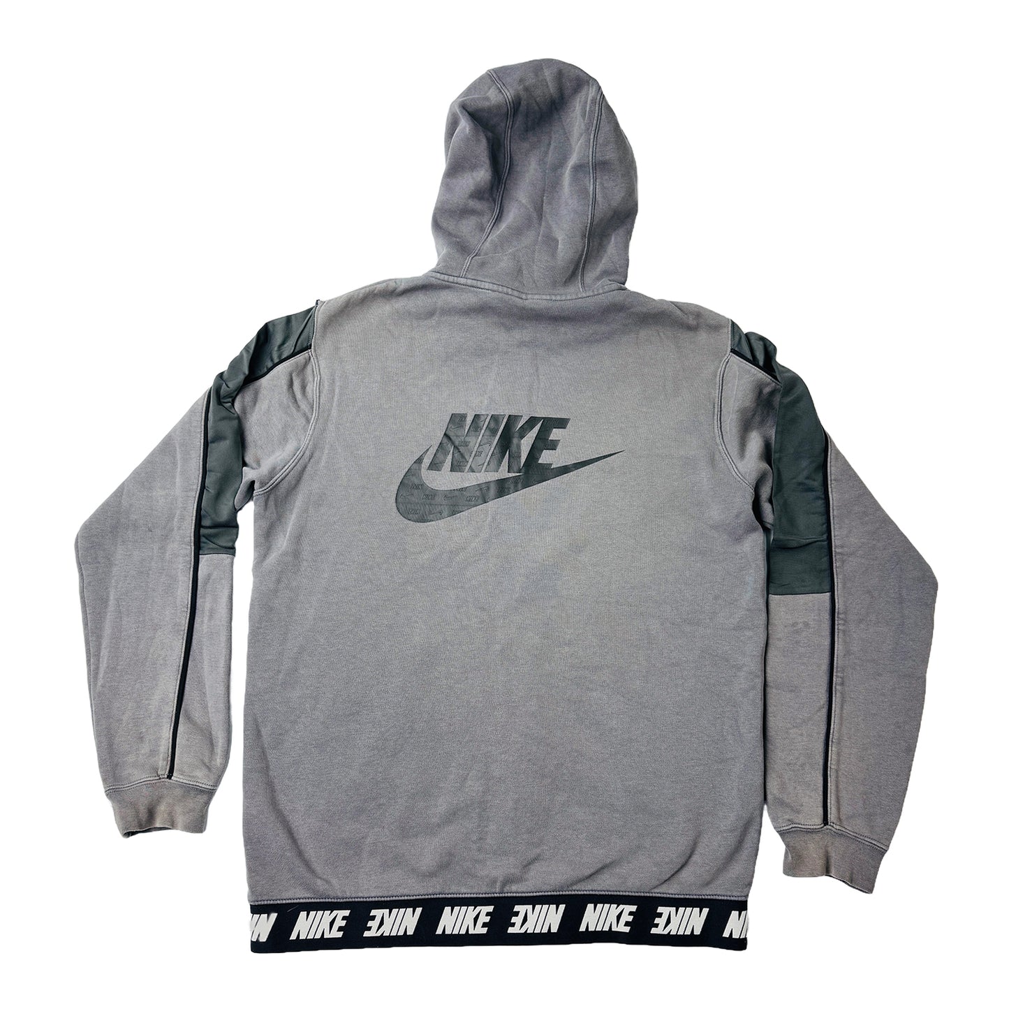 Nike Men's Hybrid Gray Zipper Jacket (Size Large)