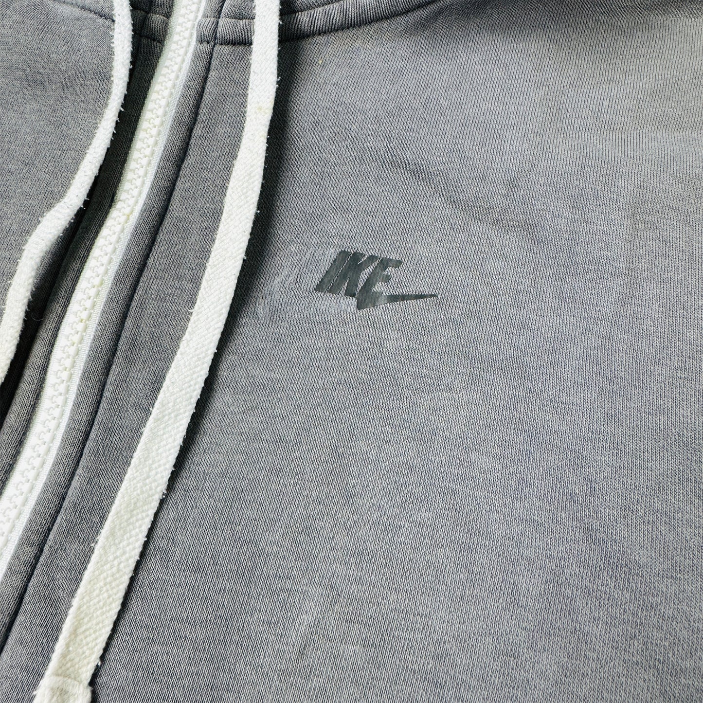 Nike Men's Hybrid Gray Zipper Jacket (Size Large)