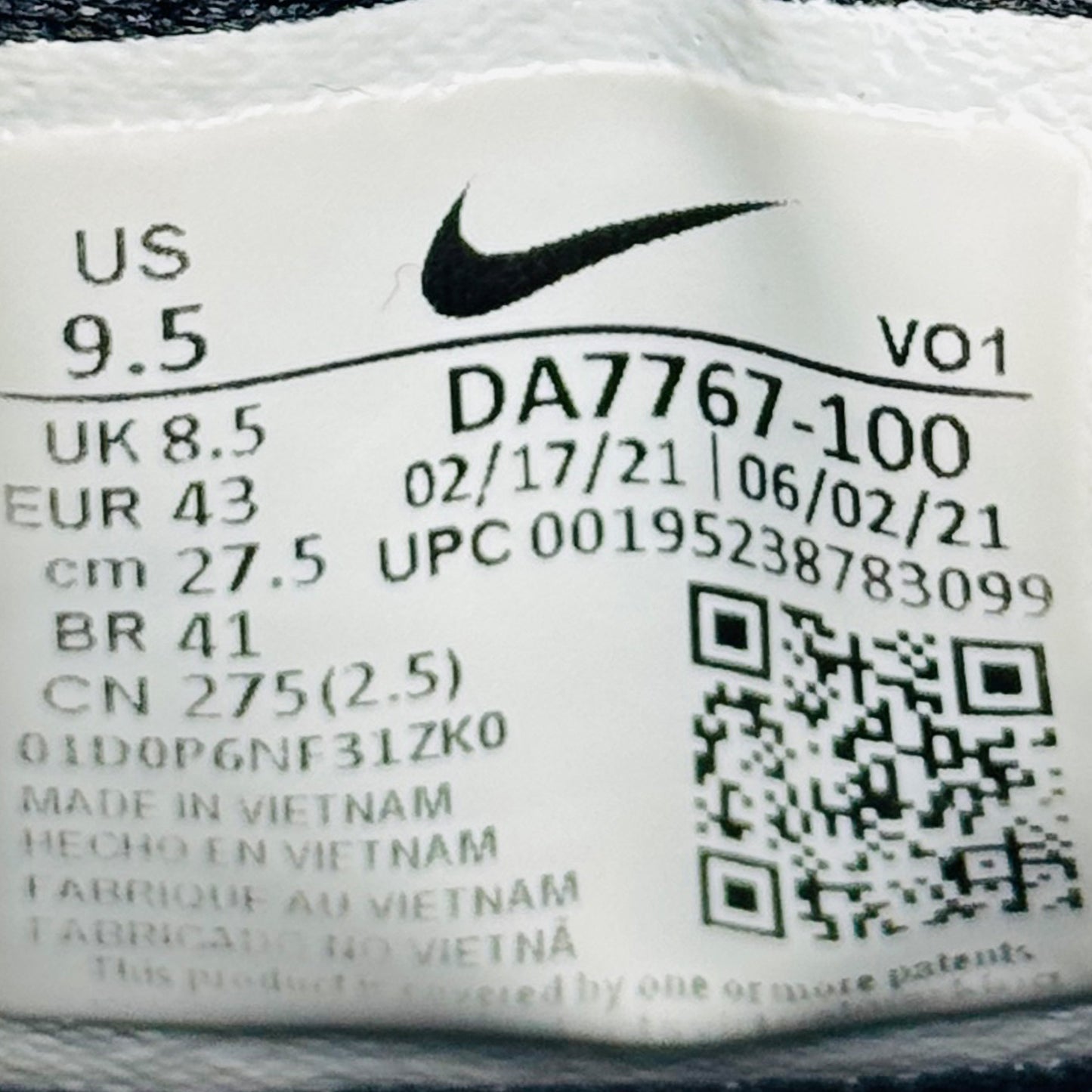 Nike Men's Kyrie 7 TB Shoes (Size 43) - DA7767-100