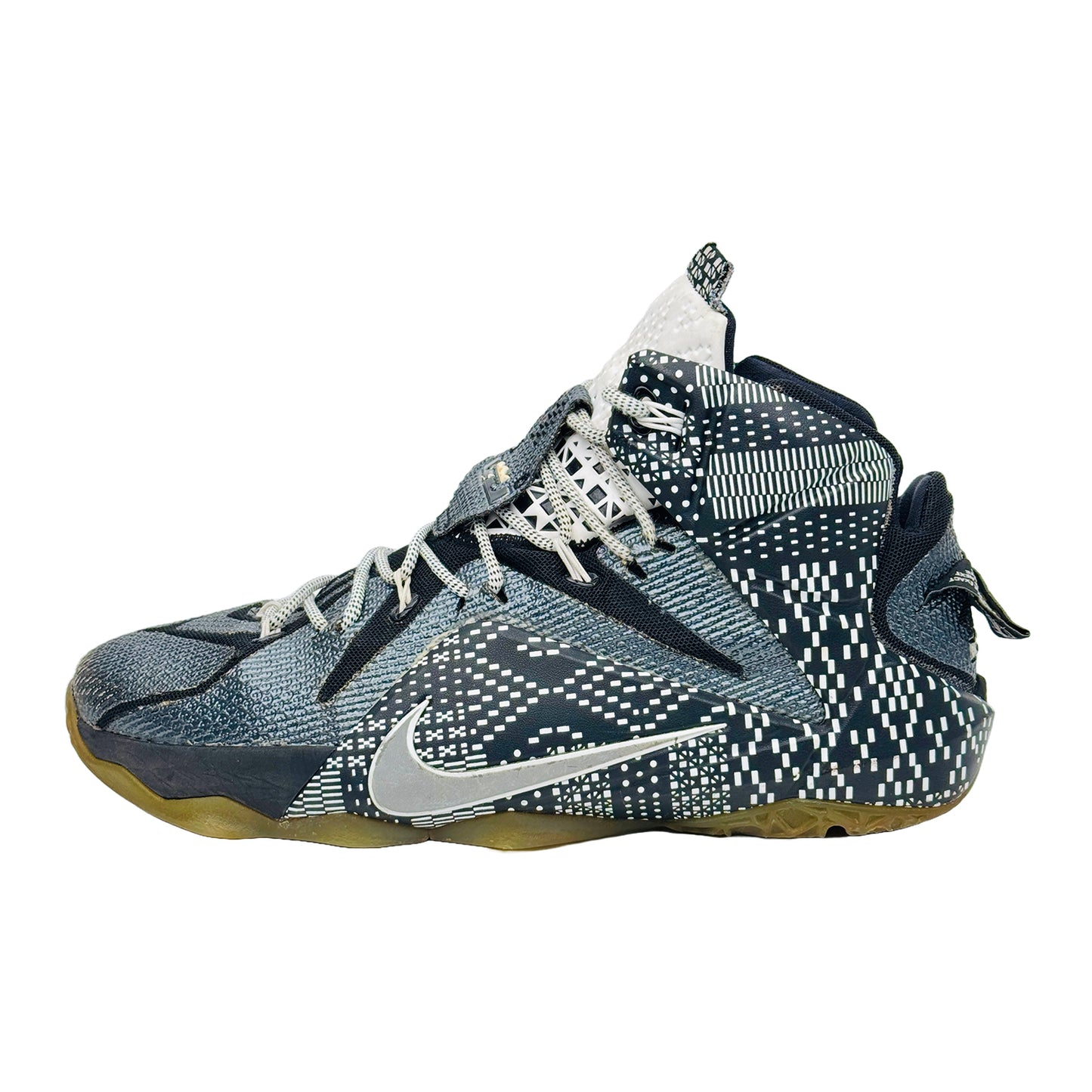 Nike Men's LeBron 12 BHM 2015 Shoes (Size 44) - 718825-001