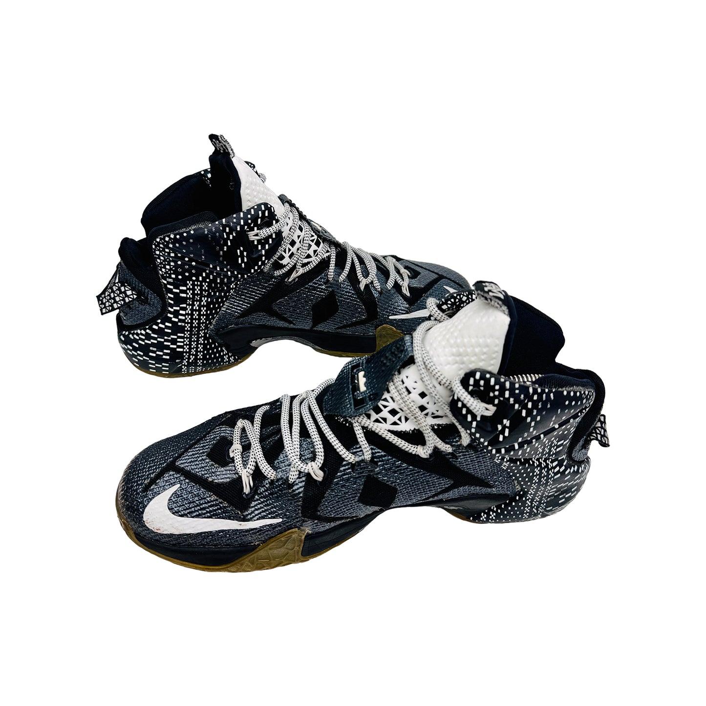 Nike Men's LeBron 12 BHM 2015 Shoes (Size 44) - 718825-001
