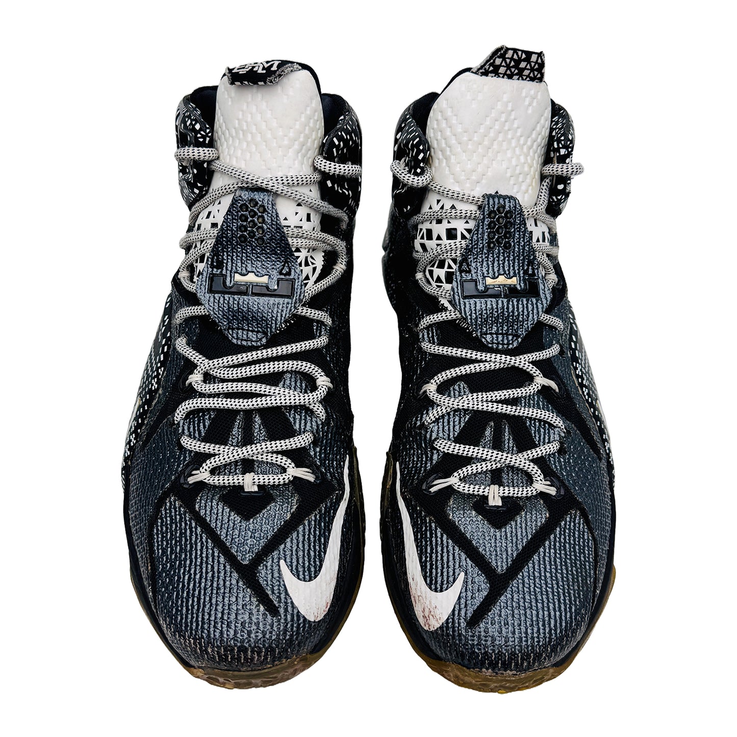 Nike Men's LeBron 12 BHM 2015 Shoes (Size 44) - 718825-001