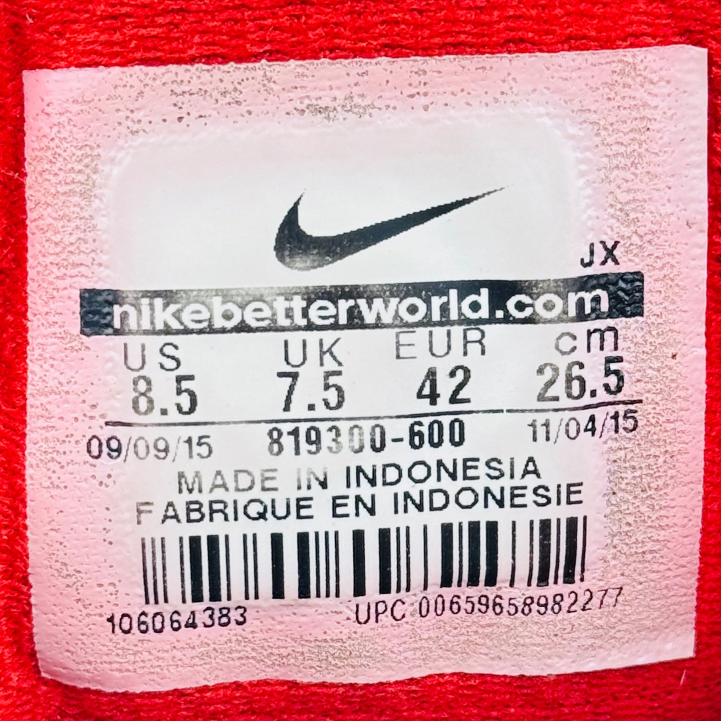 Nike Men's Revolution 3 Shoes (Size 42) - 819300-600