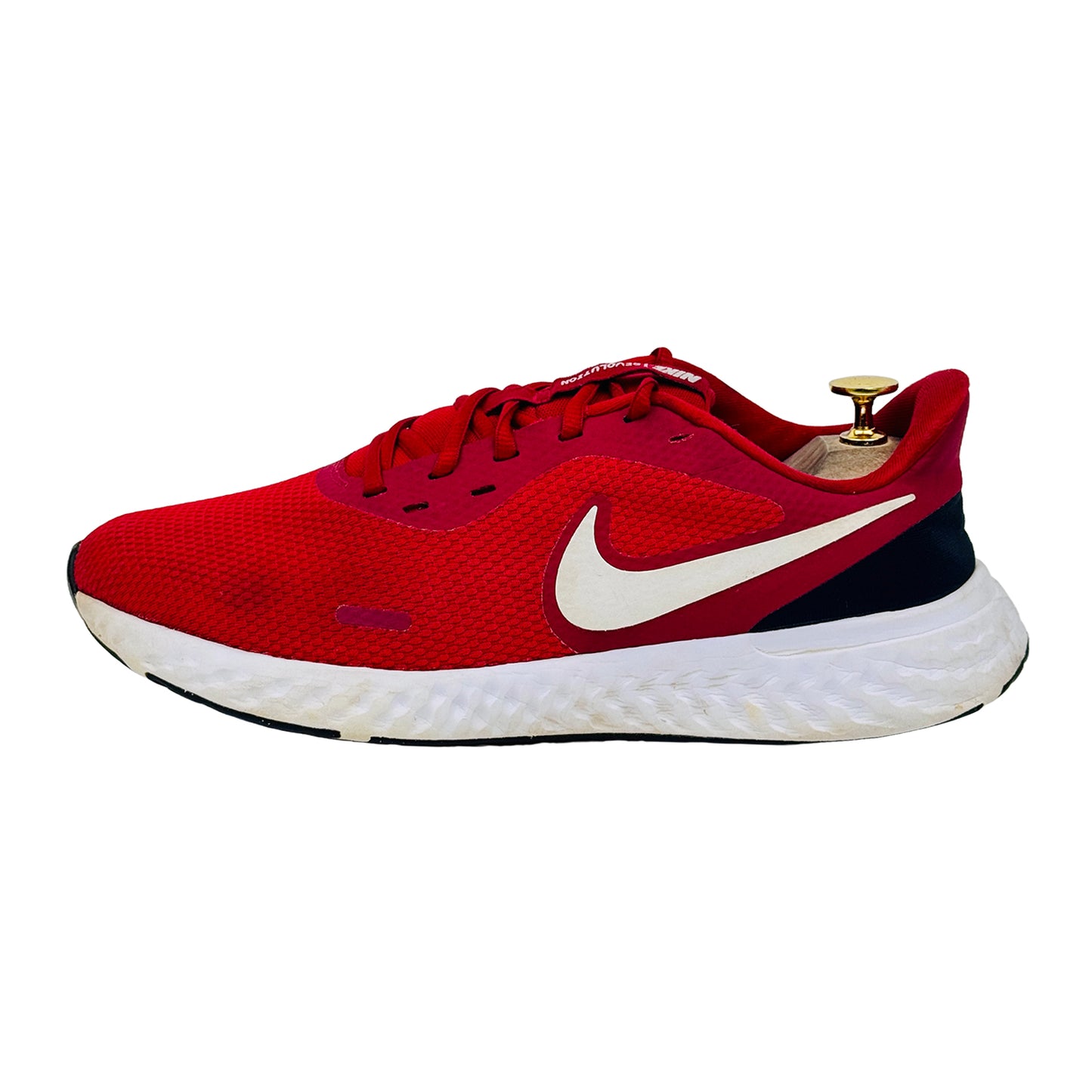 Nike Revolution 5 Red Shoes (Size 43) - BQ3204-600