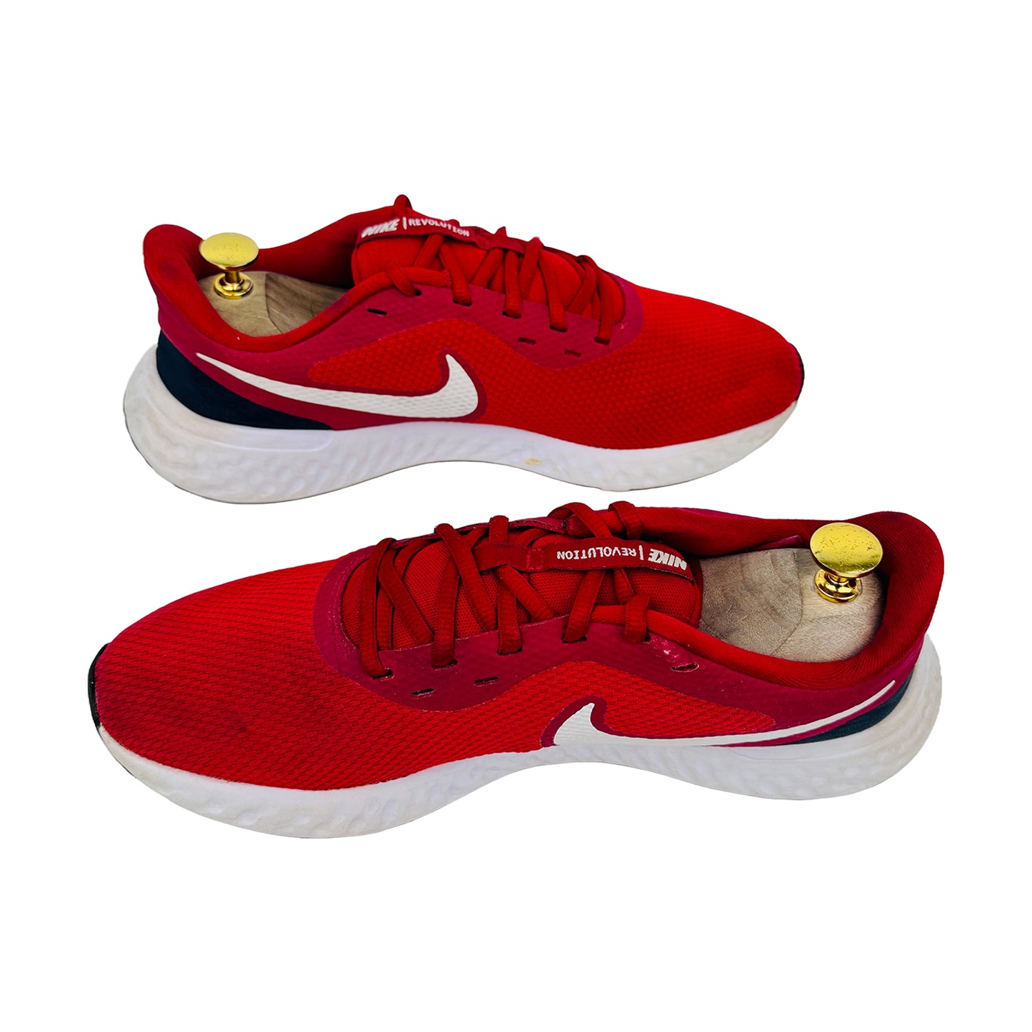 Nike Revolution 5 Red Shoes (Size 43) - BQ3204-600