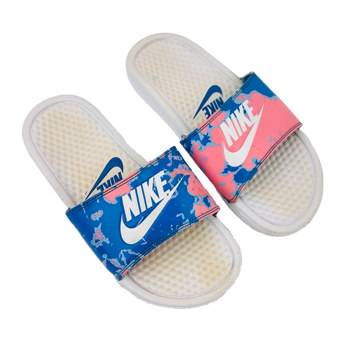 Nike Women's Benassi JDI Print Slides (Size 36.5) - 618919-109