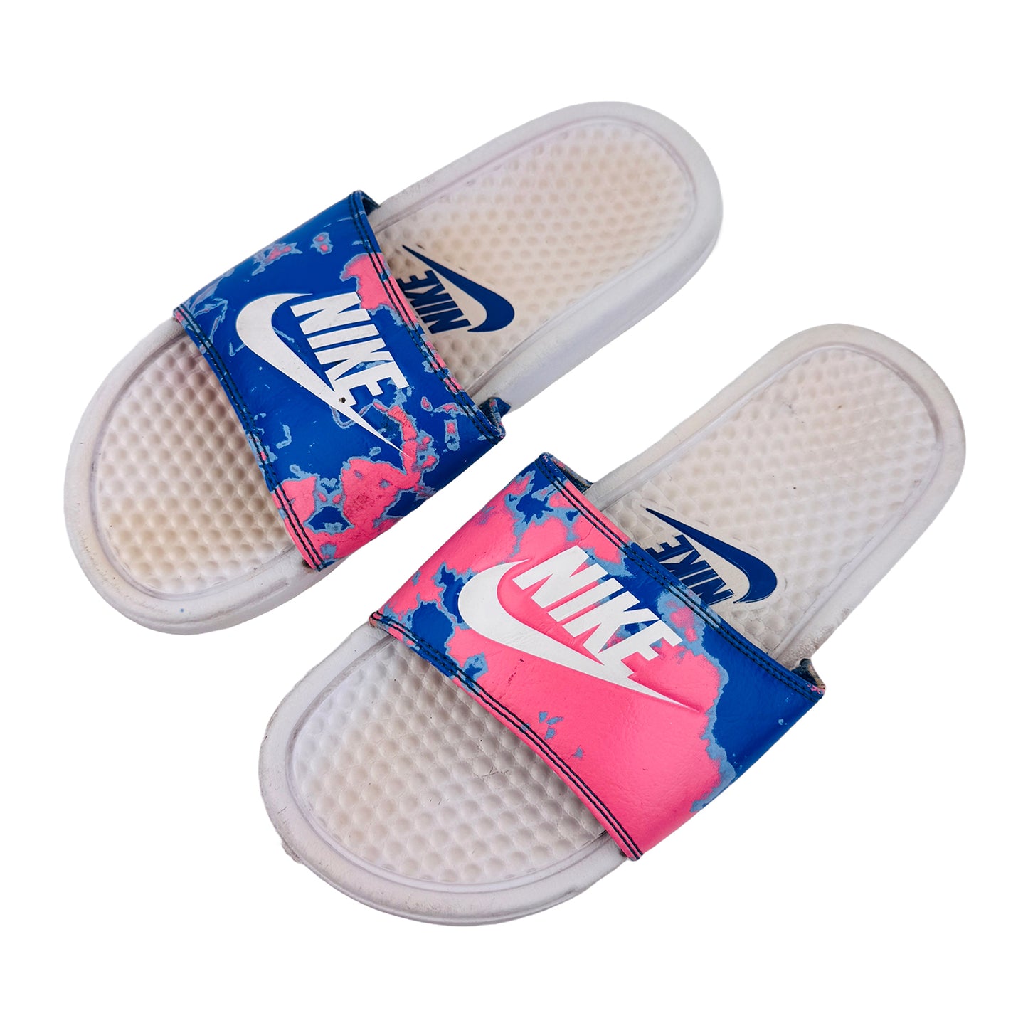 Nike Women's Benassi JDI Print Slides (Size 36.5) - 618919-109