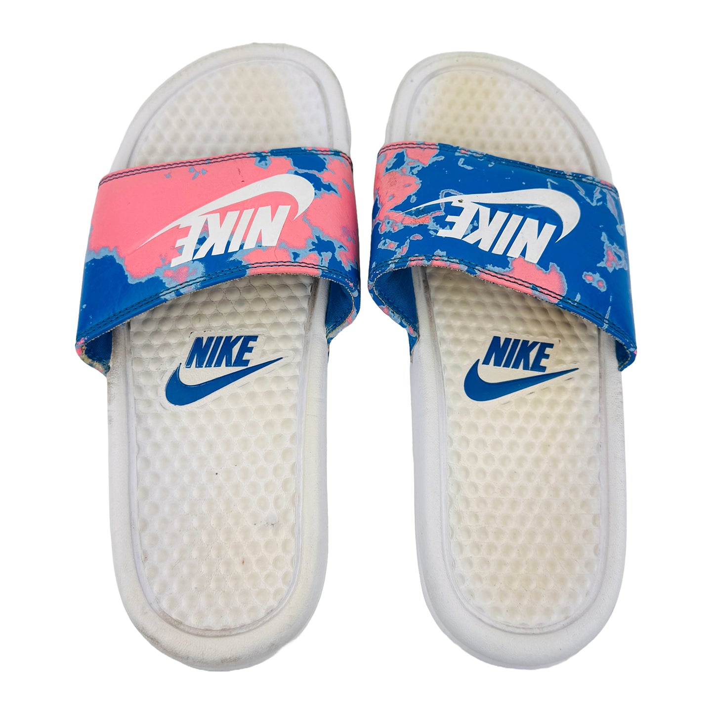 Nike Women's Benassi JDI Print Slides (Size 36.5) - 618919-109