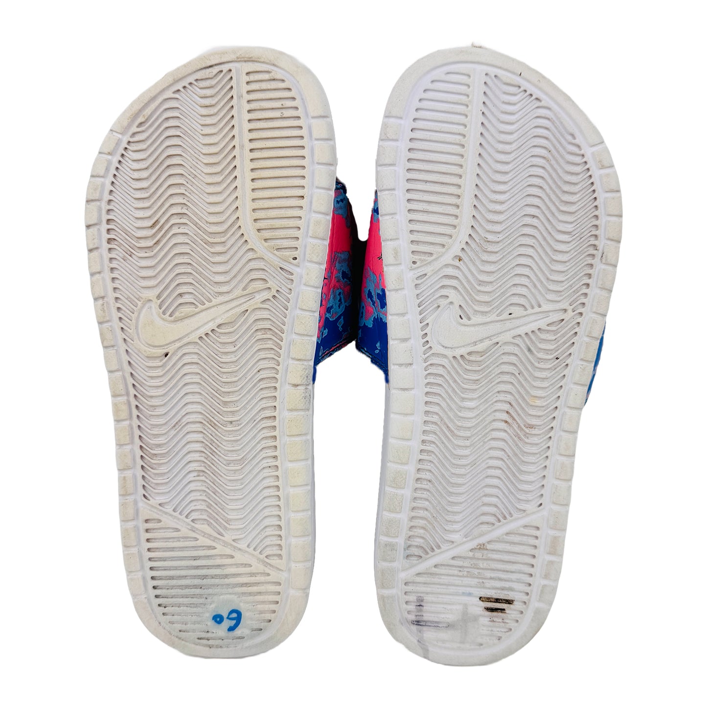 Nike Women's Benassi JDI Print Slides (Size 36.5) - 618919-109