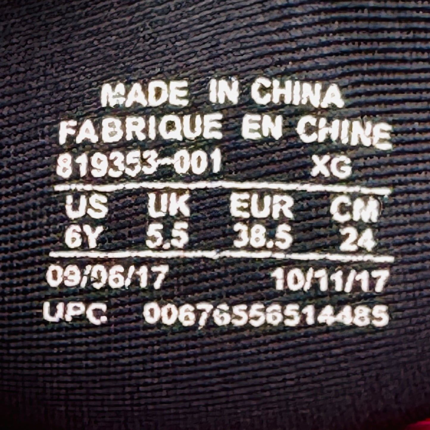 Nike Women's Kawa Slides (Size 38.5/39) - 819353-001