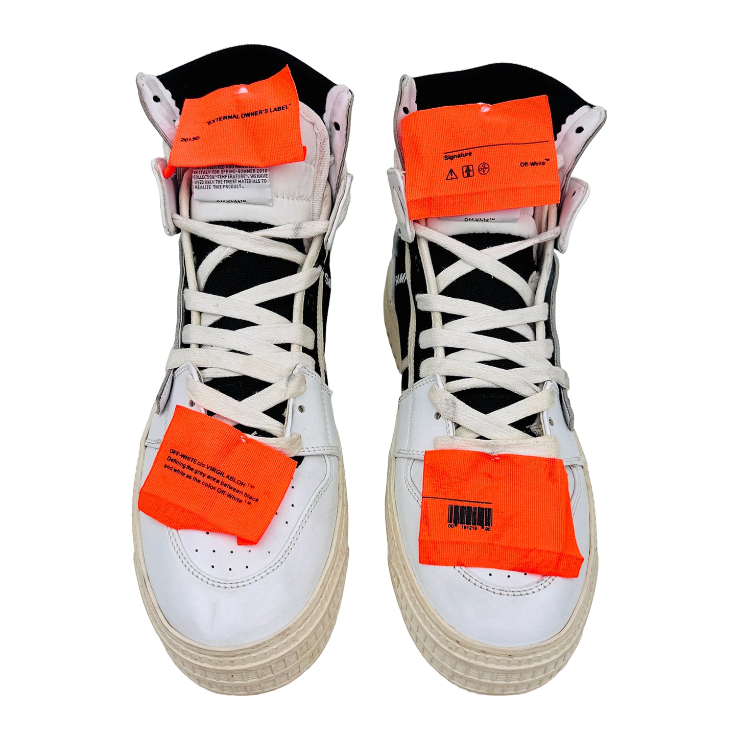 Off-White Off Court 3.0 High Top Sneakers (Size 44)