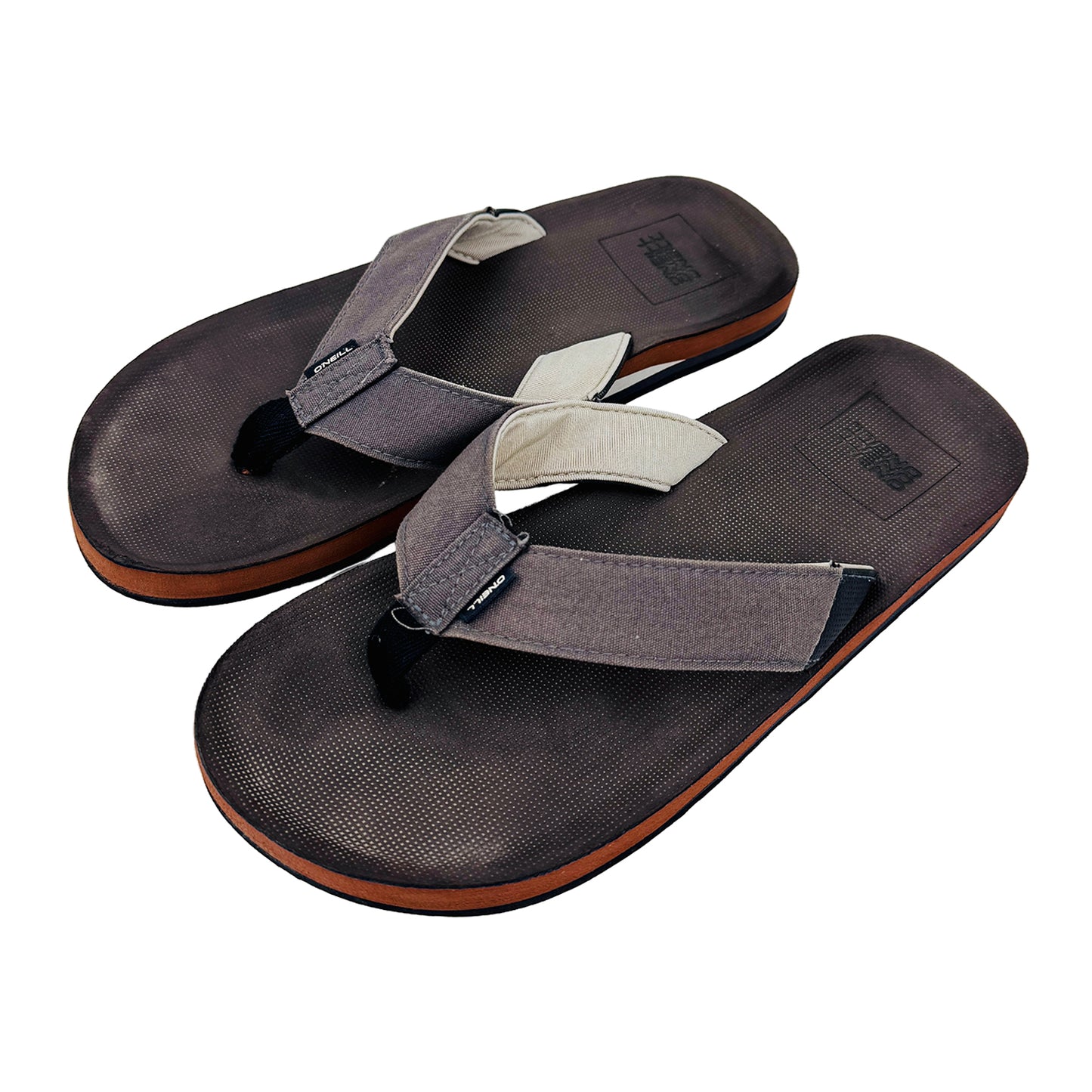 O'Neill Men's Logo Flipflop Slides (Size 42.5/43)
