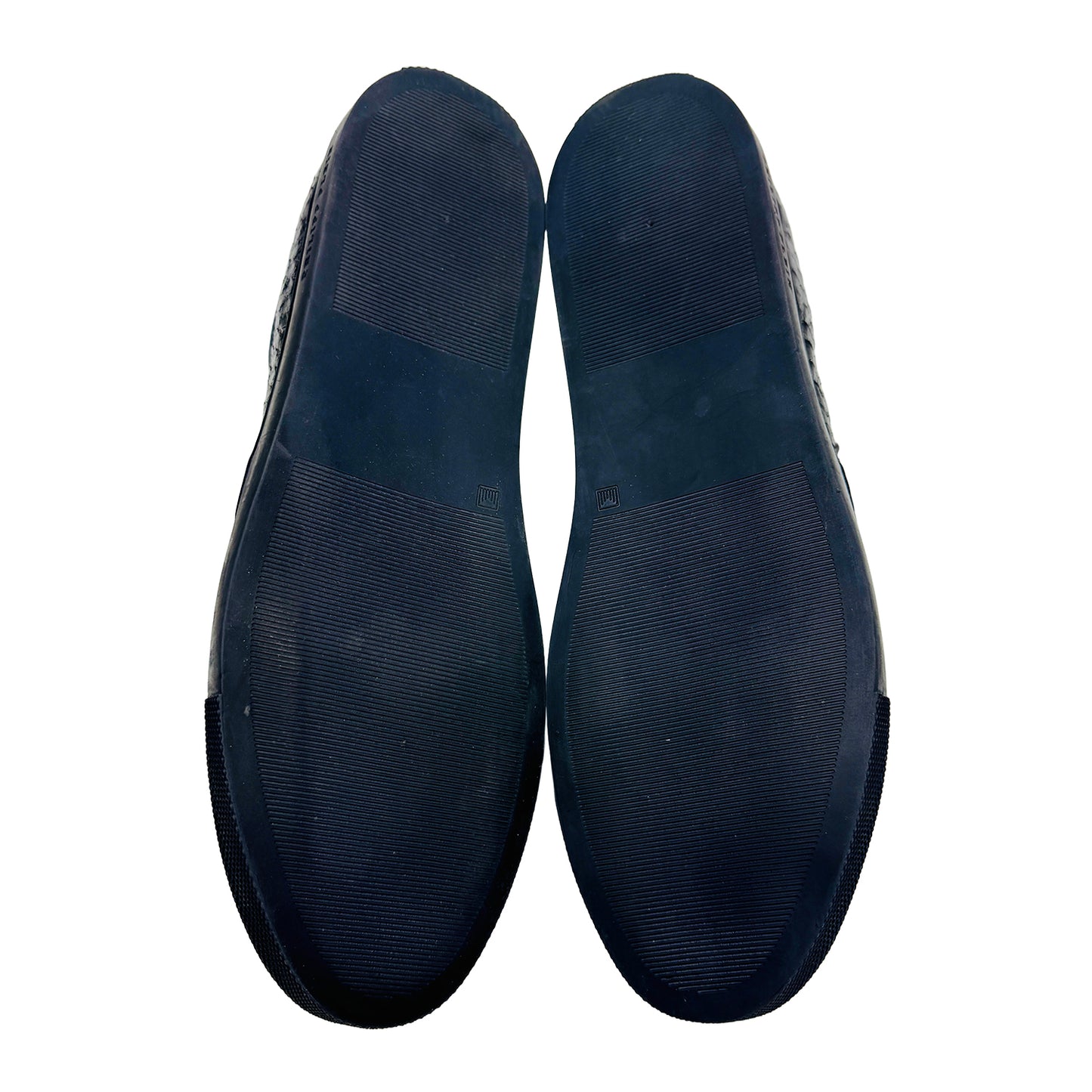 Philipp Plein Python Black Lo-Top Slip On Shoes (Size 44)