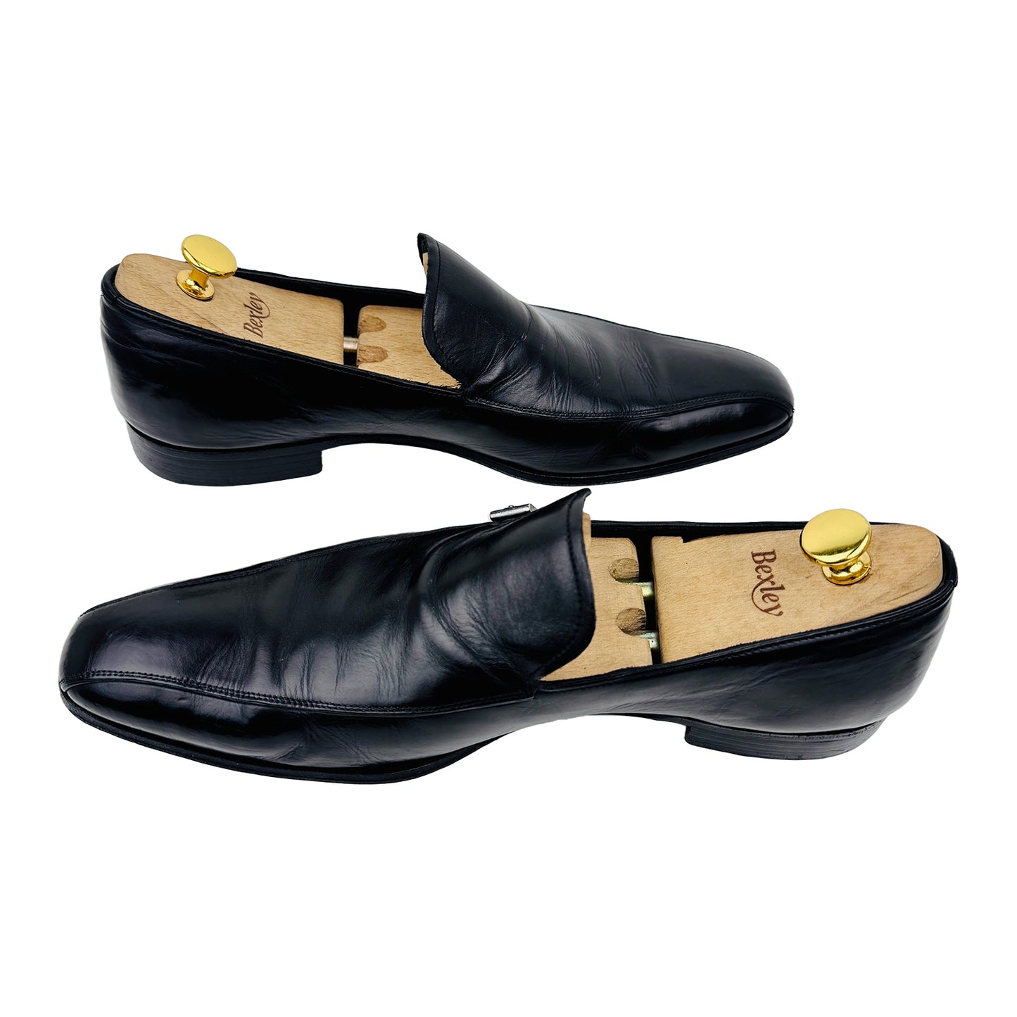 Prada Black Monk Strap Loafer Shoes (Size 43/43.5)