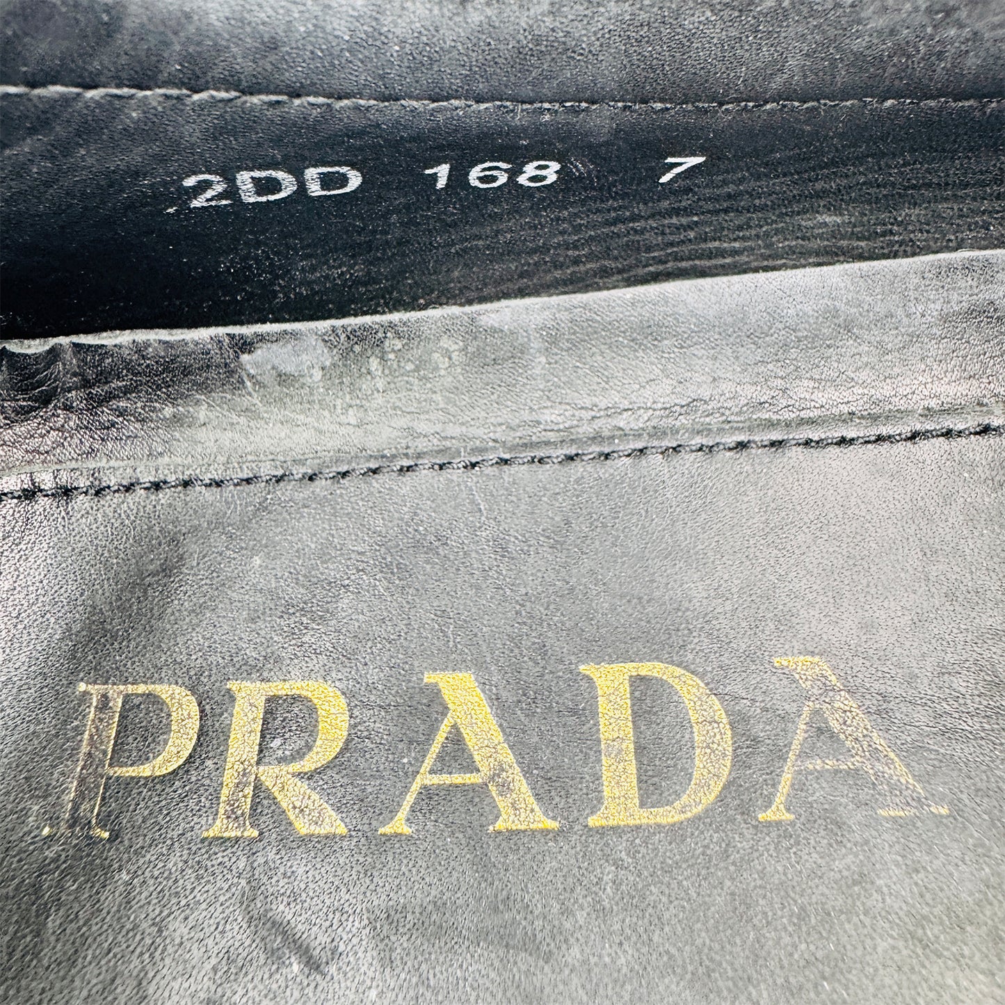 Prada Men's Patent Leather Loafer Shoes (Size 41/41.5)