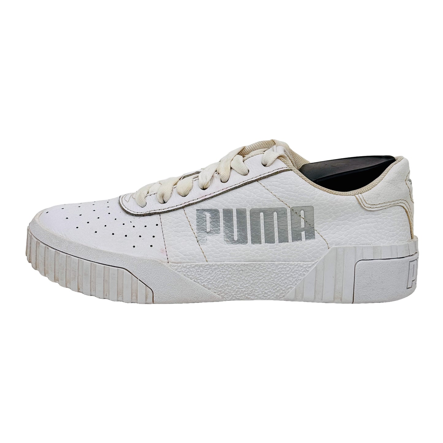 Puma Cali Statement White Shoes (Size 37.5) - 372847-01