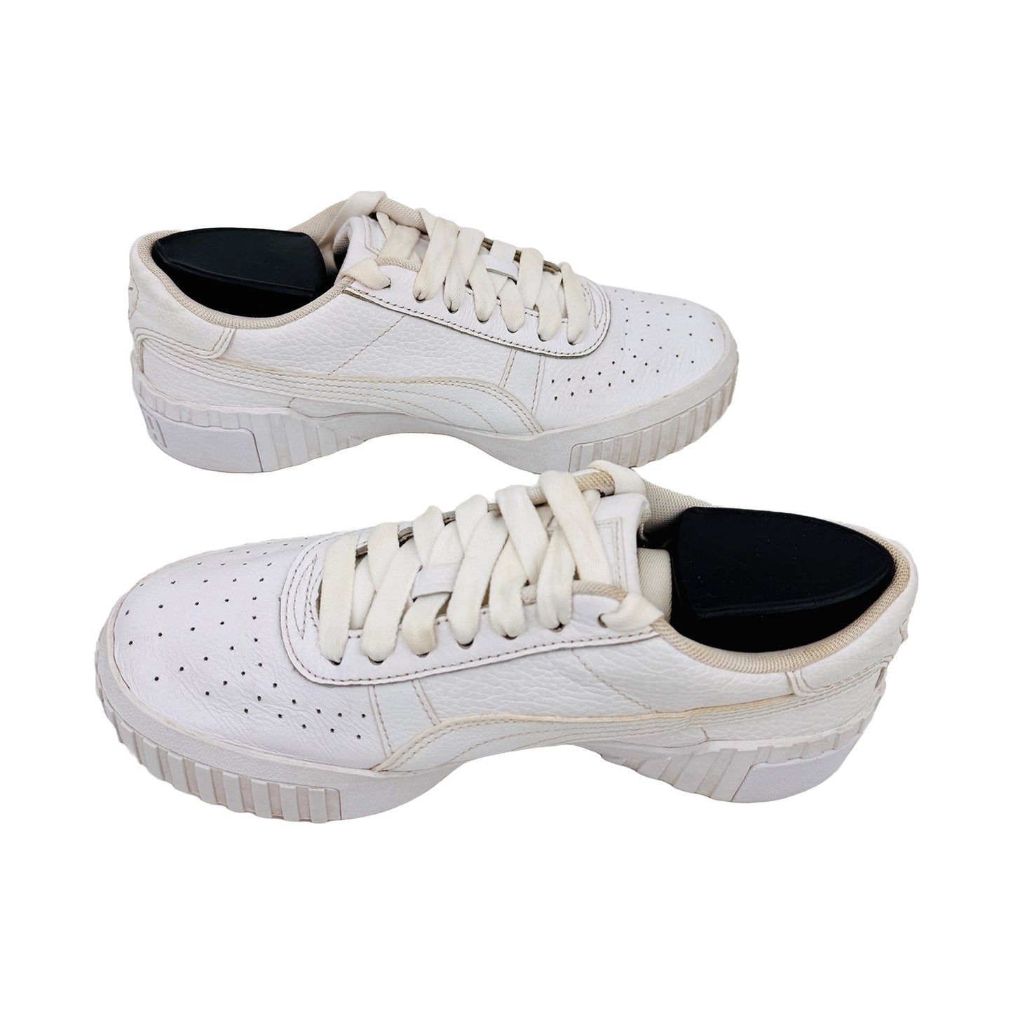 Puma Cali Statement White Shoes (Size 37.5) - 372847-01