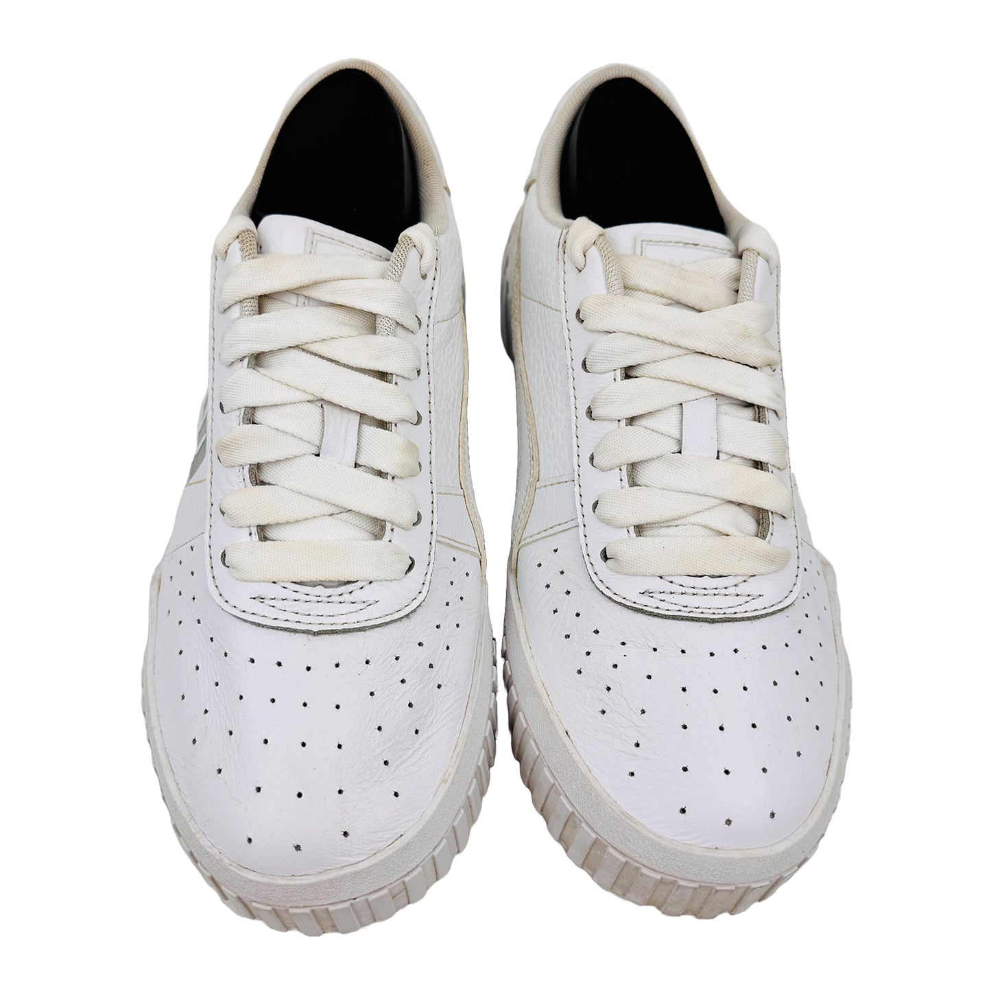 Puma Cali Statement White Shoes (Size 37.5) - 372847-01