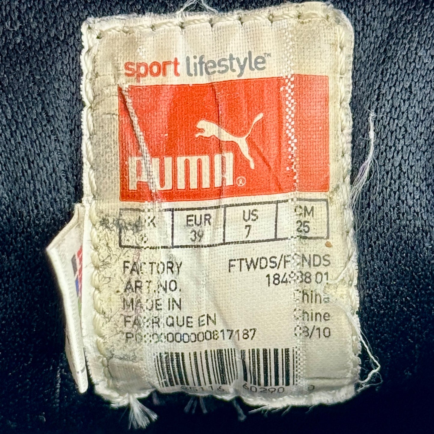 Puma Men's Tazon 5 NM Black Shoes (Size 39)