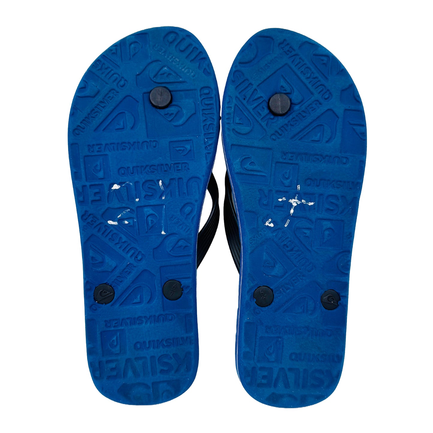 Quiksilver 2017 Java Wordmark Flip Flop Slides (Size 39/40)