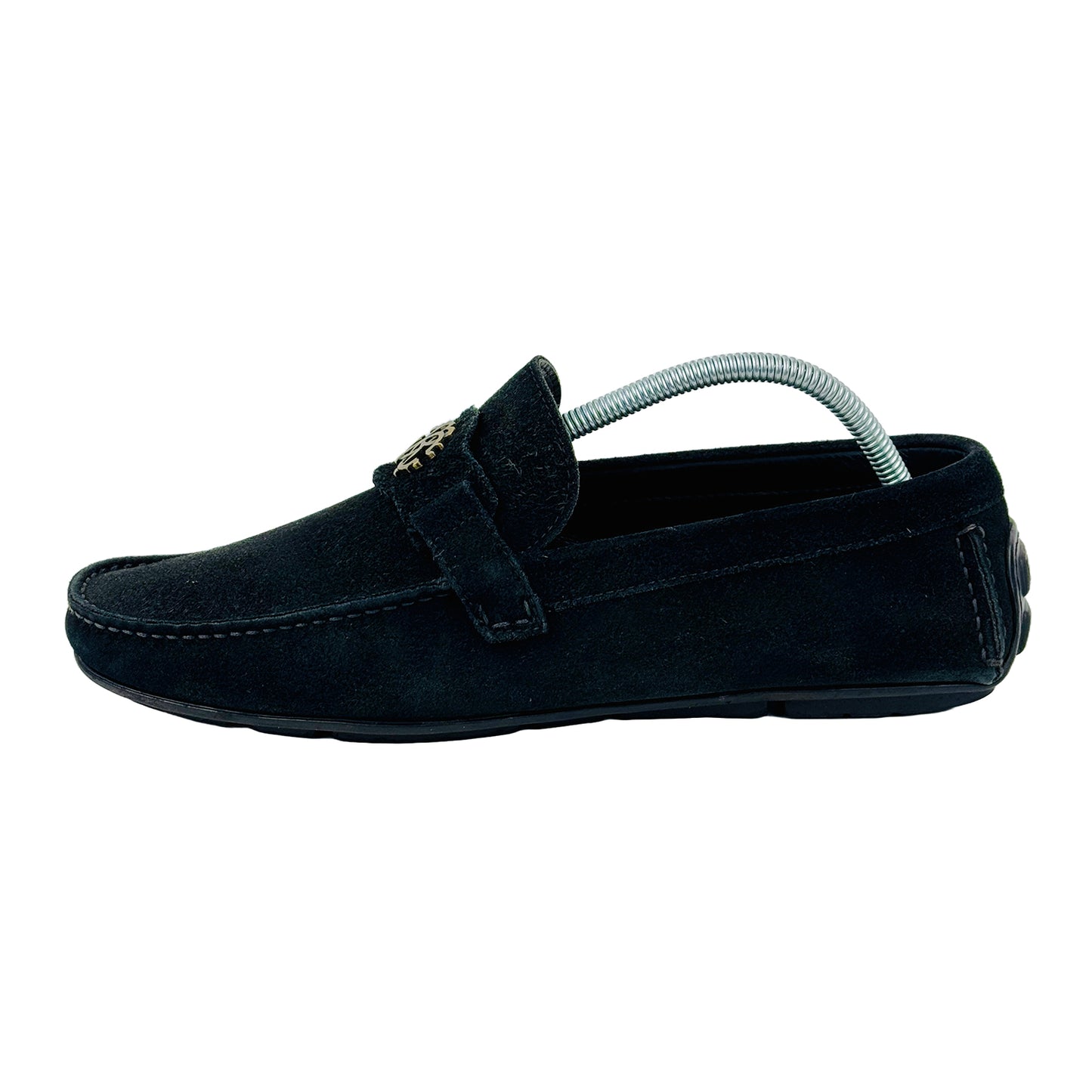 Roberto Cavalli Men's Black Moccasin Shoes (Size 42/42.5)