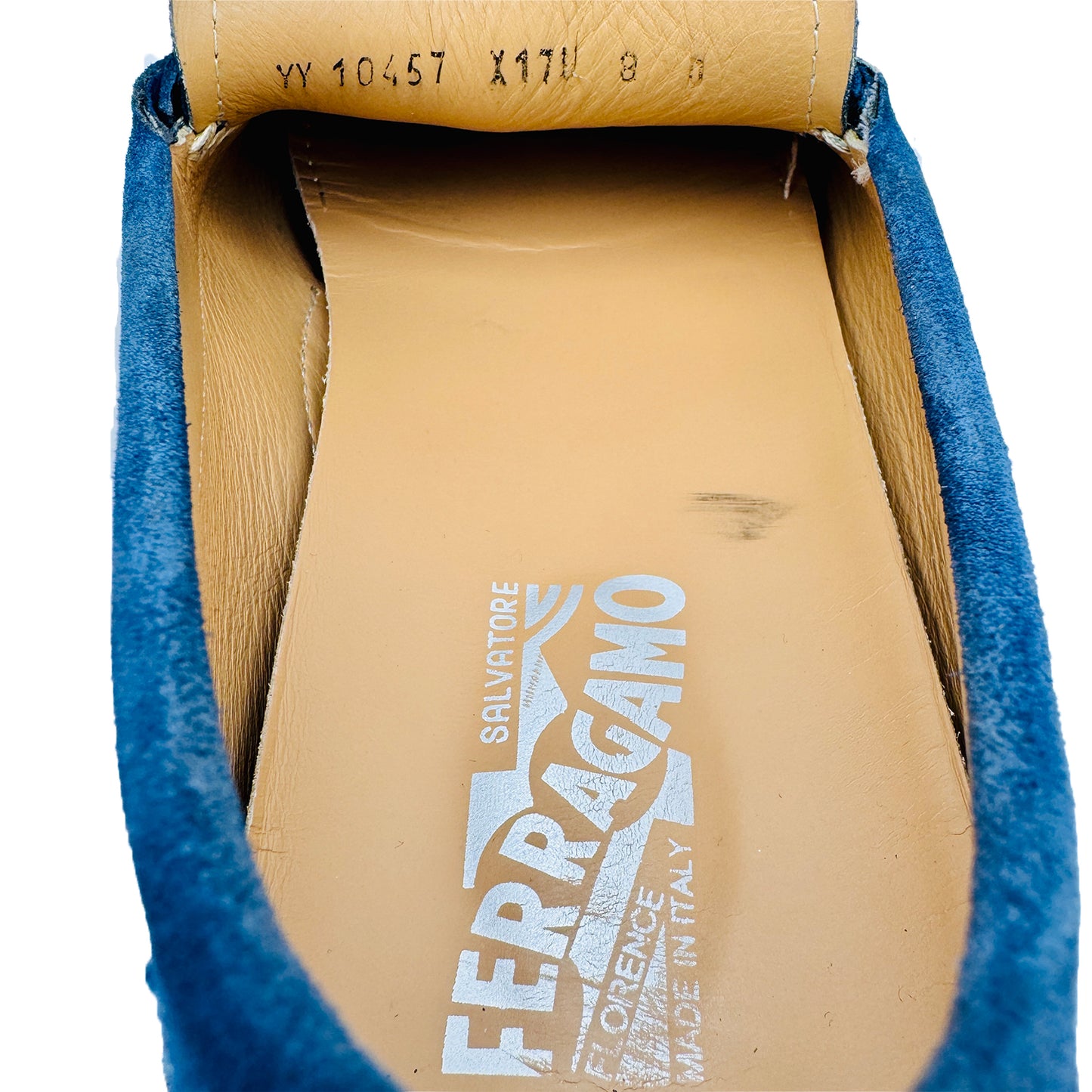 Salvatore Ferragamo Clip Driver Loafer Shoes (Size 41.5/42)