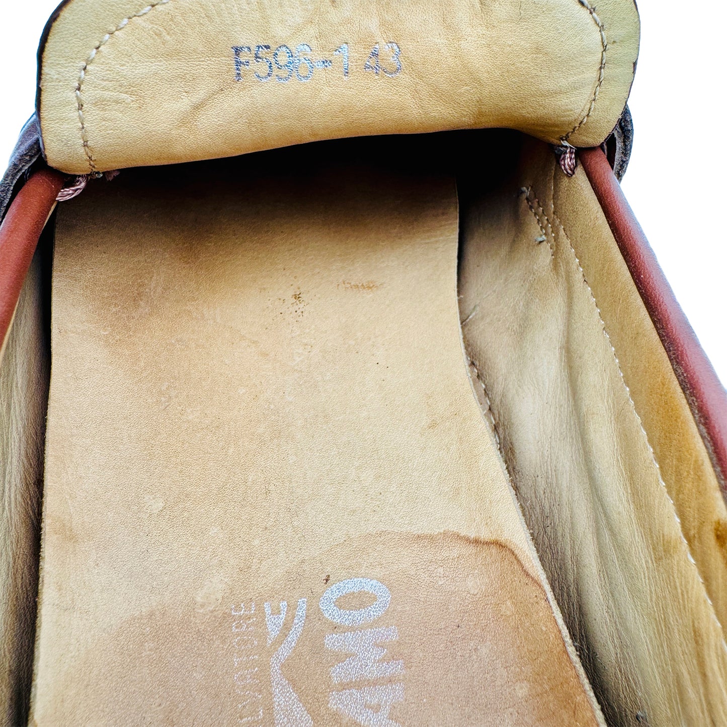 Salvatore Ferragamo Gancini Leather Loafer Shoes (Size 42.5/43)