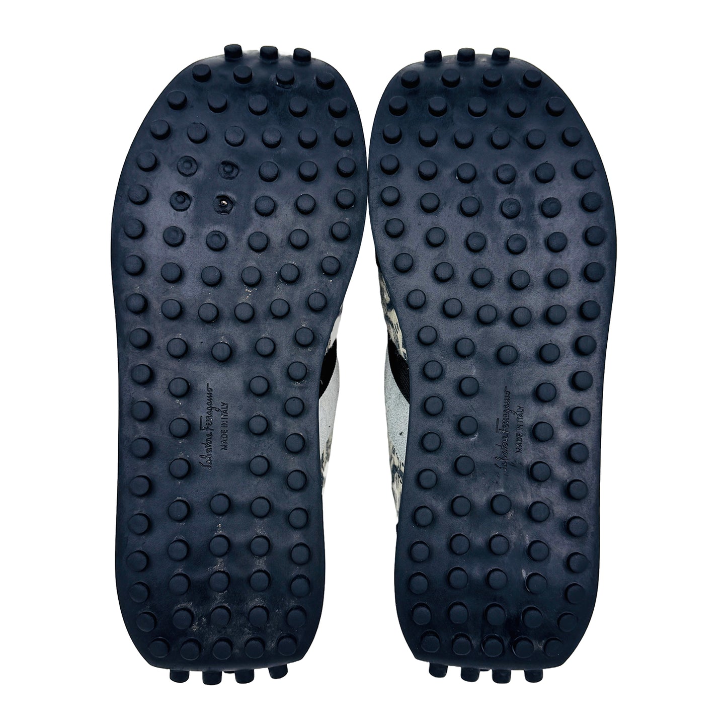 Salvatore Ferragamo Gancini Printed Sneakers (Size 42)