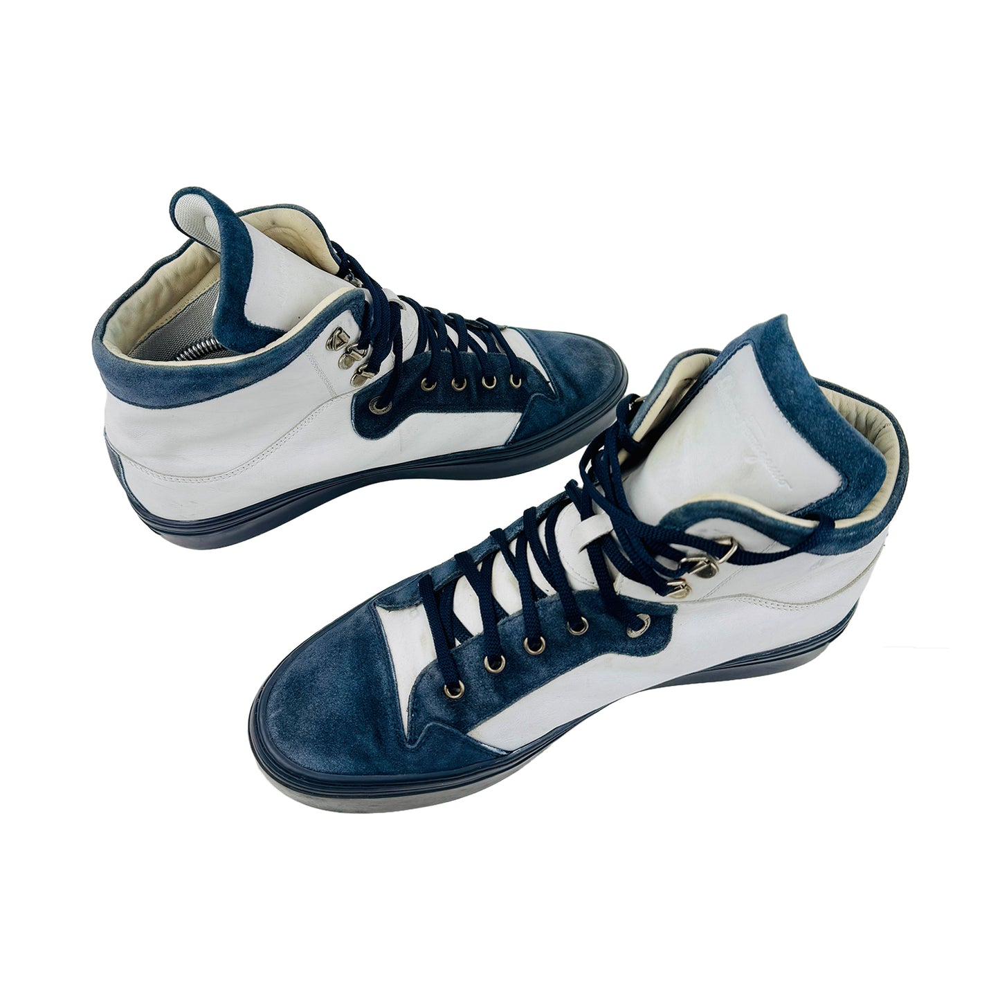 Salvatore Ferragamo High Top Trainer Shoes (Size 45/45.5)