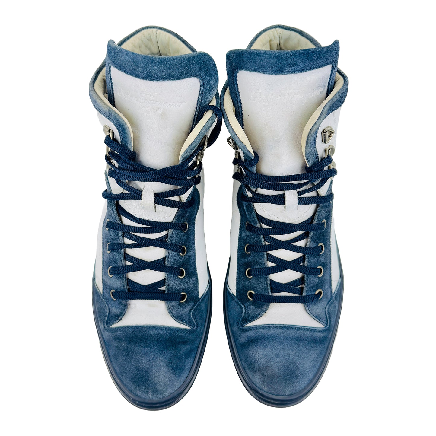 Salvatore Ferragamo High Top Trainer Shoes (Size 45/45.5)