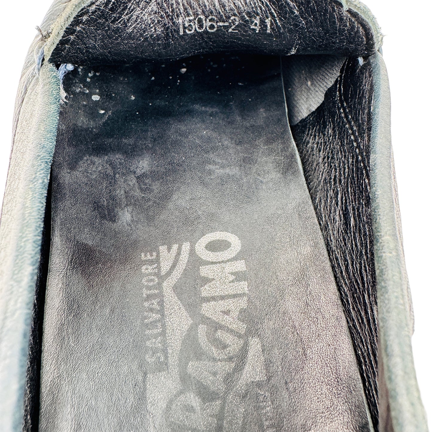 Salvatore Ferragamo Men's Leather Loafer Shoes (Size 41)