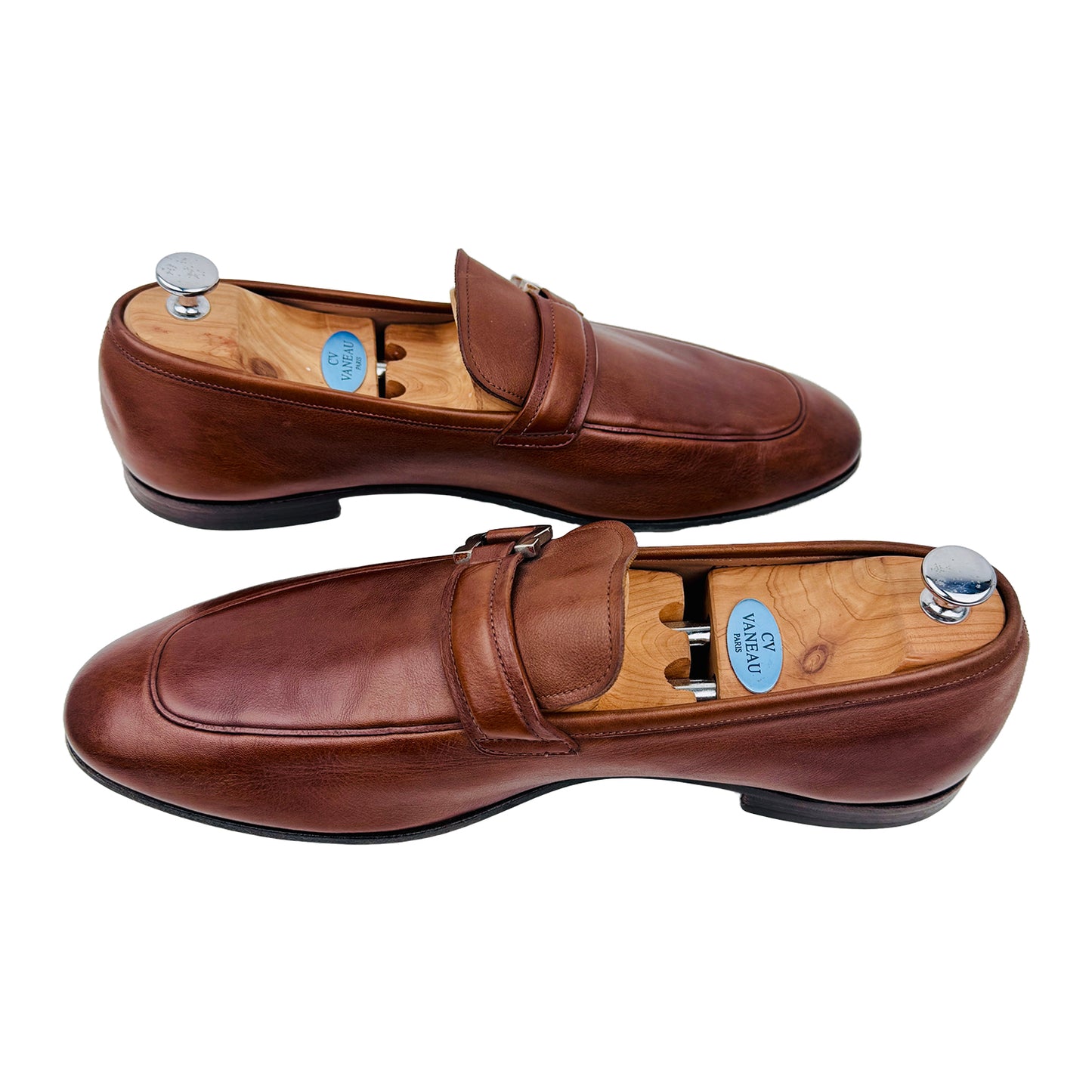 Salvatore Ferragamo Moccasin With Gancini Ornament Shoes (Size 46/47)