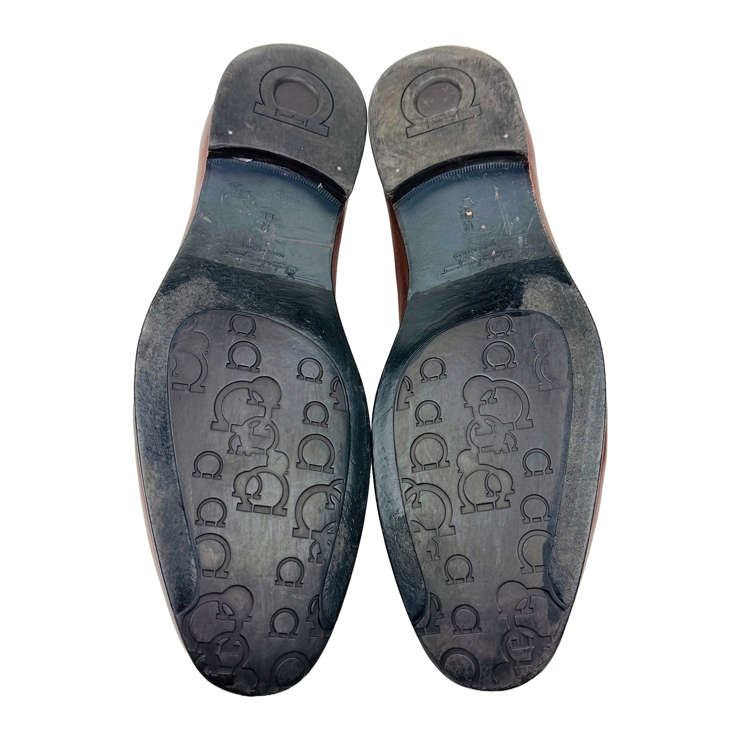 Salvatore Ferragamo Moccasin With Gancini Ornament Shoes (Size 46/47)