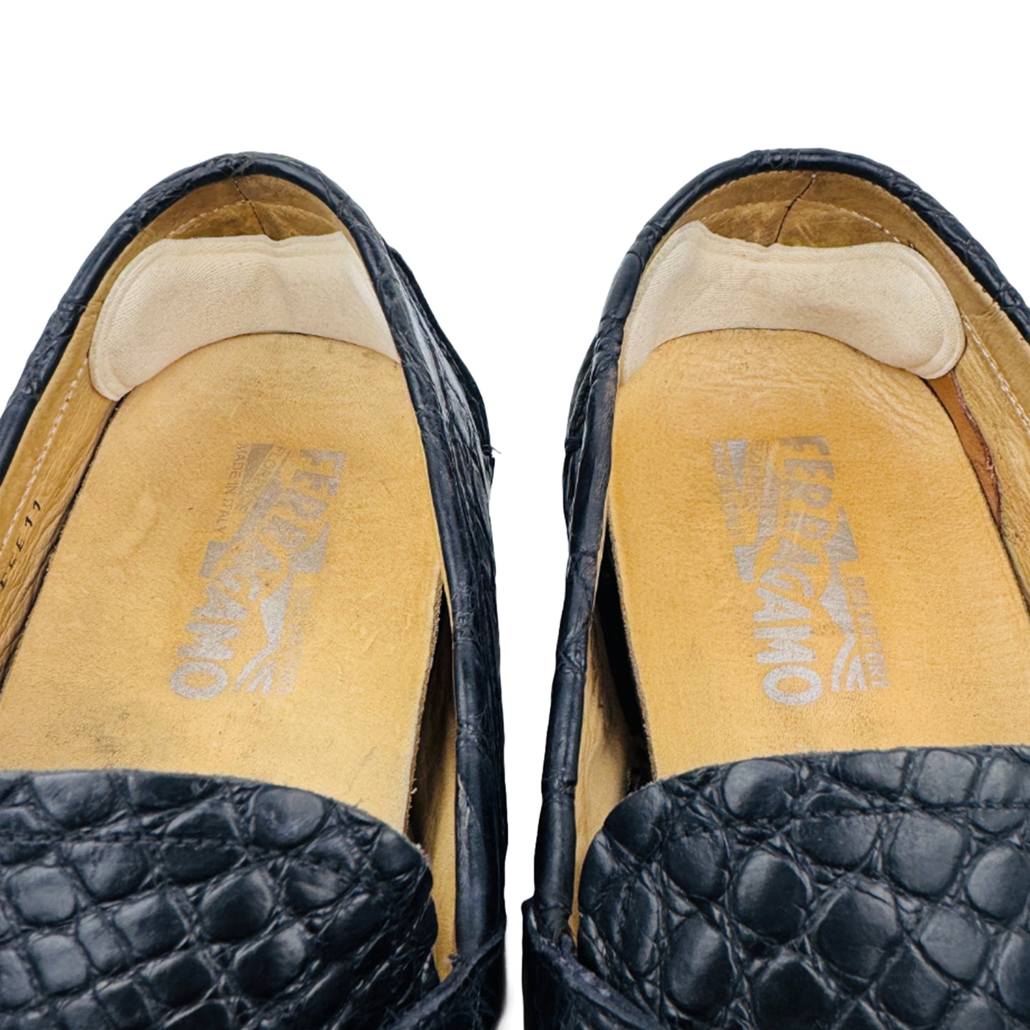 Salvatore Ferragamo Parigi Crocodile Leather Loafers (Size 45/45.5)