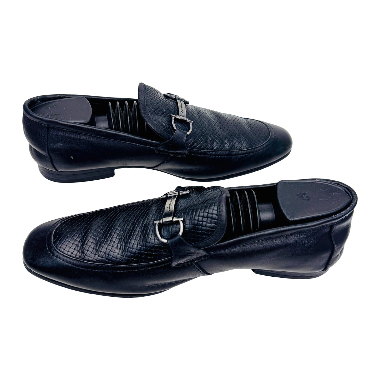 Salvatore Ferrgamo Grandioso Double Gancio Bit Loafer Shoes (Size 42.5)