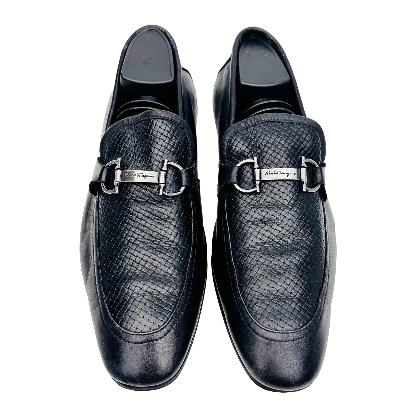 Salvatore Ferrgamo Grandioso Double Gancio Bit Loafer Shoes (Size 42.5)