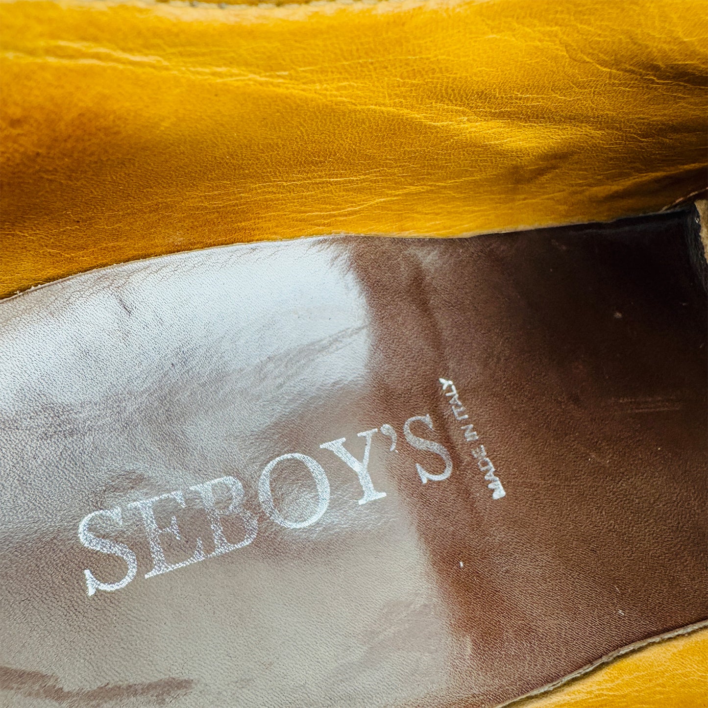 Seboy's Brogue Longwing Brown Processing Shoes (Size 43/43.5)