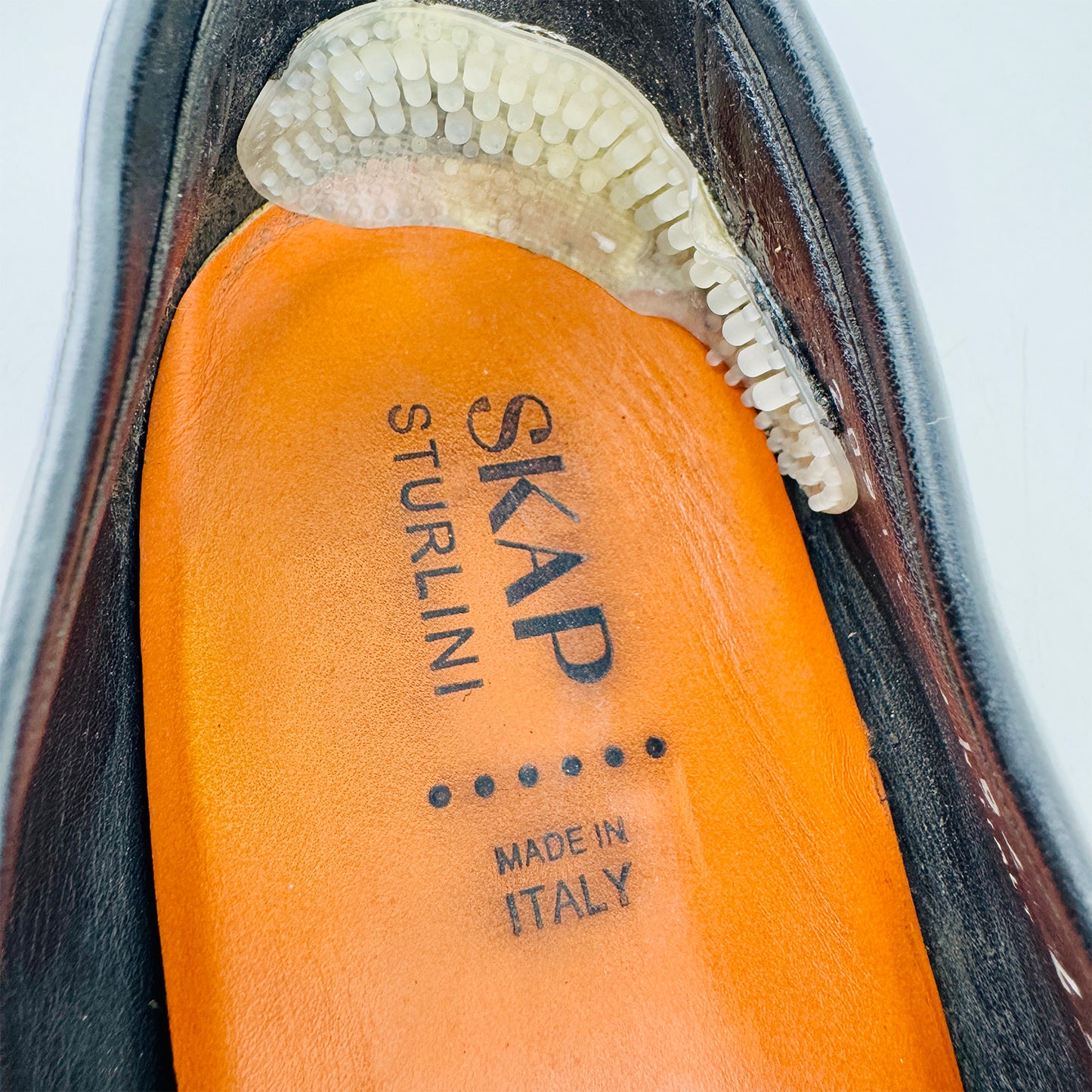 Skap Sturlini Men's Leather Black Loafer Shoes (Size 43/43.5)