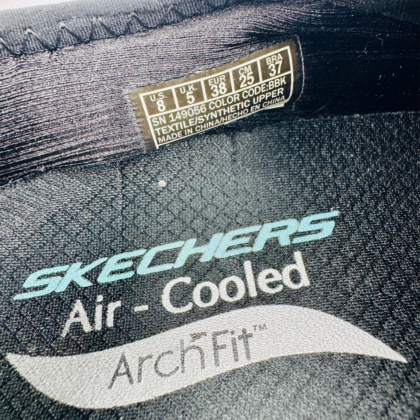 Skechers Arch Fit Lucky Thoughts Shoes (Size 38/38.5) - 149056 BBK